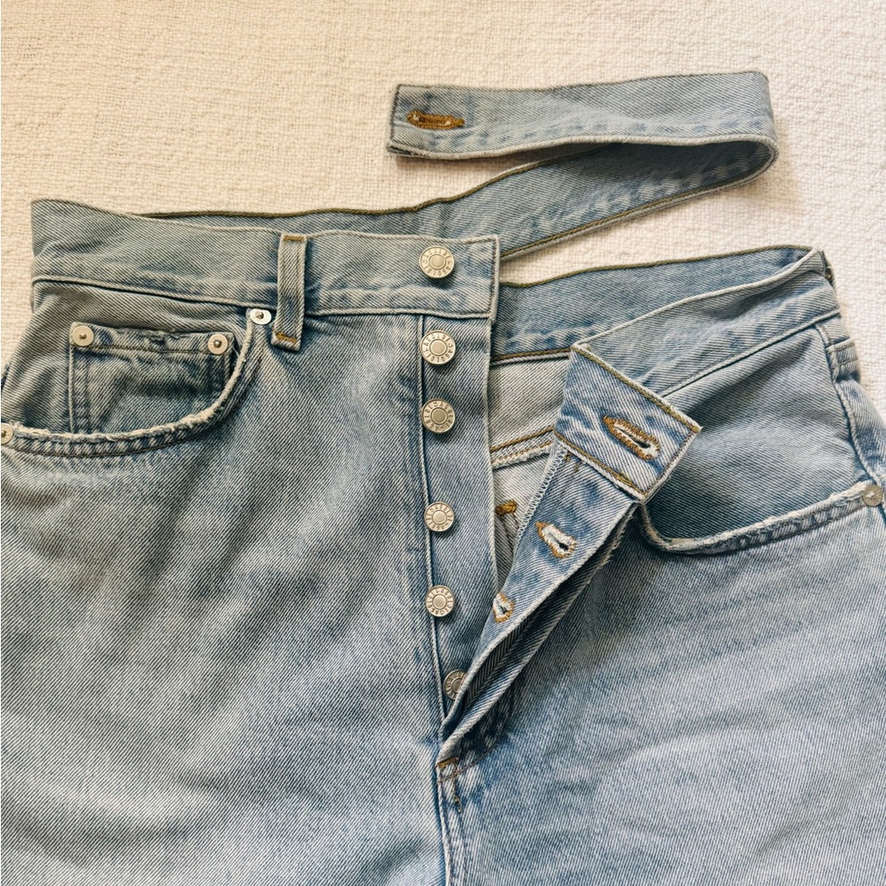 AGOLDE Broken Waistband Jean Sideline Size 26